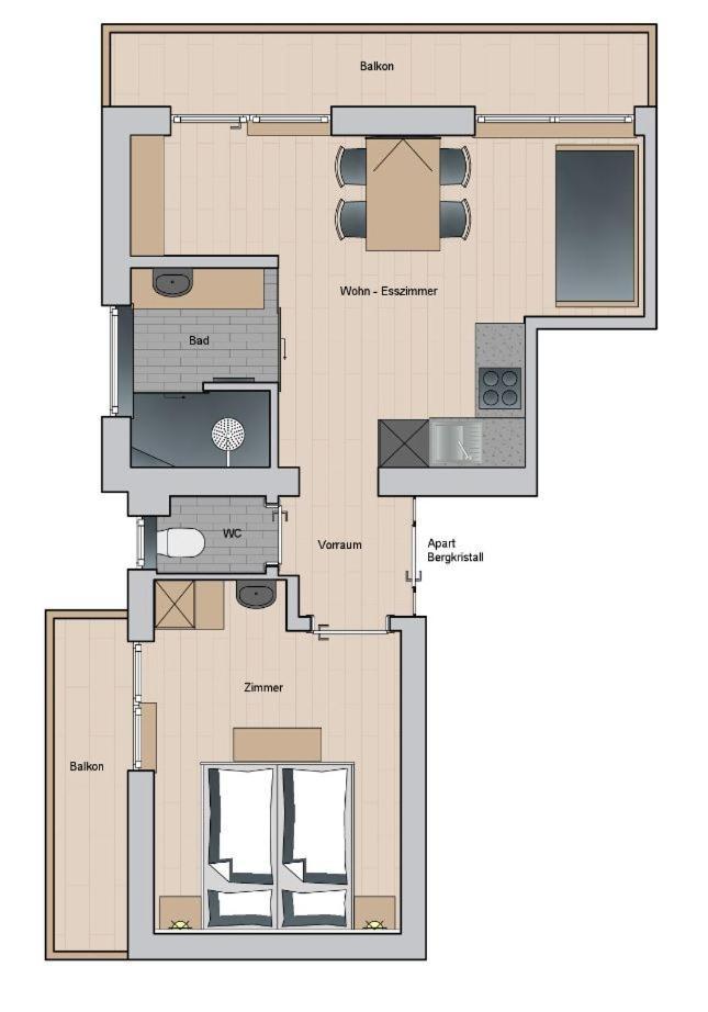Pienz Apart Oetz Buitenkant foto